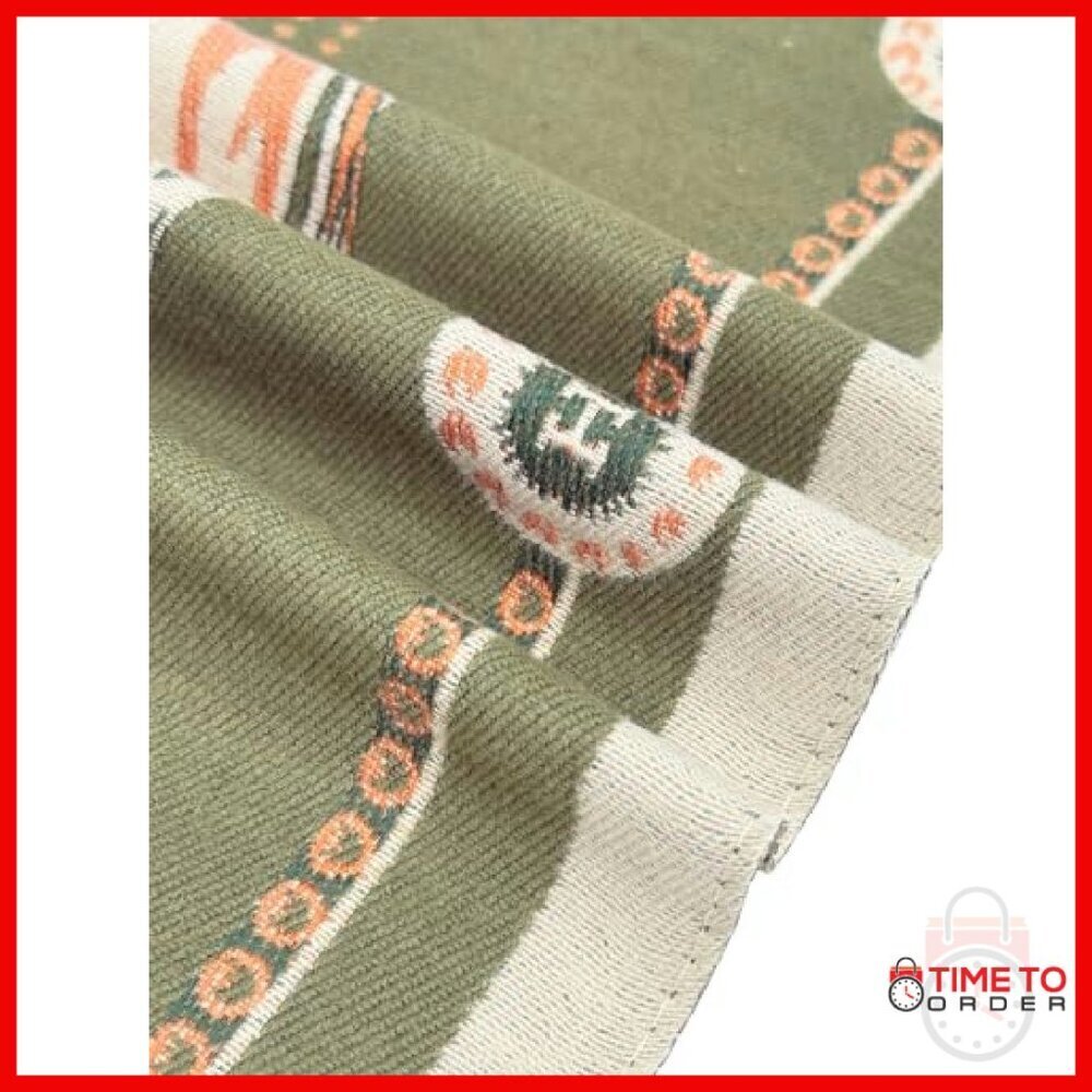 Reversible Cashmere-Like Pashmina Shawl Wrap - 70x180cm - Picture 6 of 8